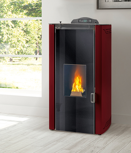 Termosemineu pe peleți AGE LADY 23 – hidro – bordeaux