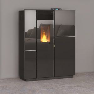 Termosobă pe peleți AGE EMY 11 canalizată – aer cald canalizat