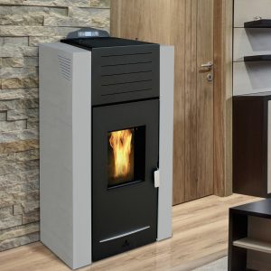 Termosemineu pe peleți AGE GAIA PLUS 26 – hidro – antracit