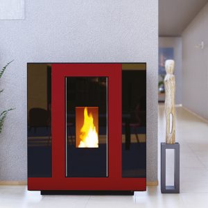 Termosemineu pe peleți AGE KRYSTAL 18 – hidro – bordeaux