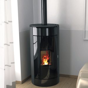 Termosobă pe peleți AGE SPHERA 11, aer cald, curățare automată, 11 kW